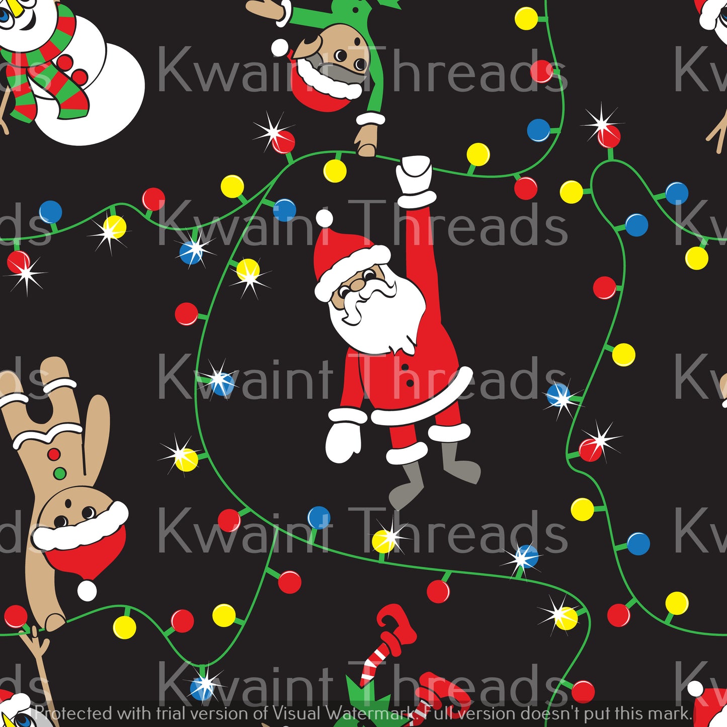 Kwaint Christmas Santa Hanging About Preorder On Demand Preorder