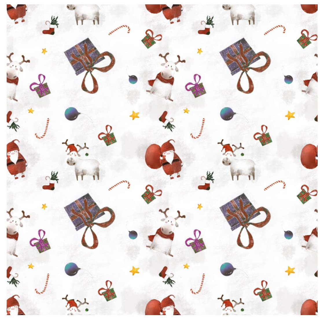 Lillestoff Christmas Mode Moozoriki Christmas Fabric Organic Cotton Lycra