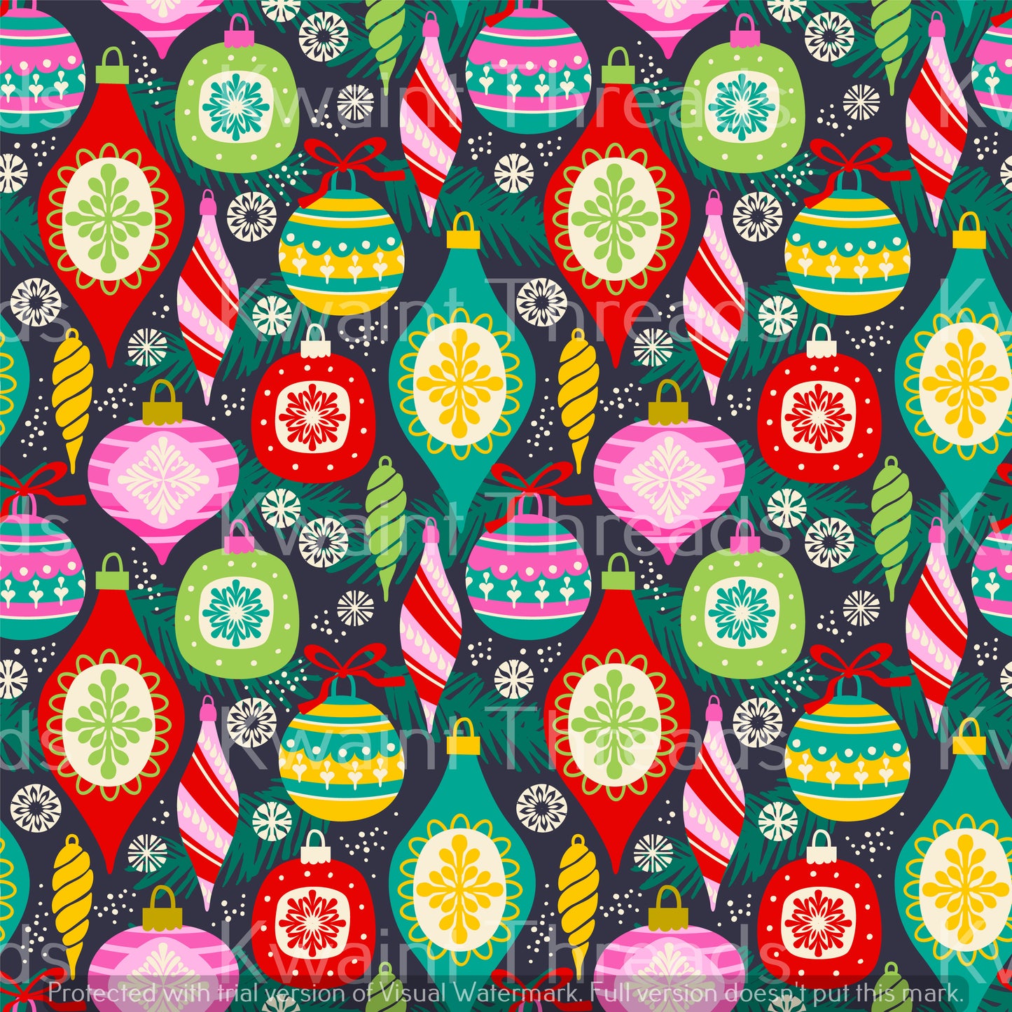 Kwaint Christmas Baubles Bobbles Preorder On Demand Preorder