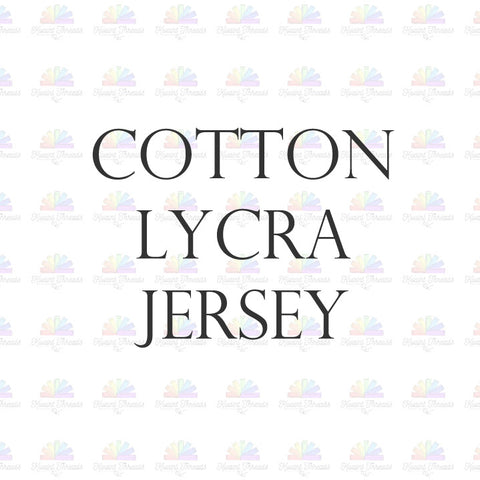 Cotton Lycra Jersey