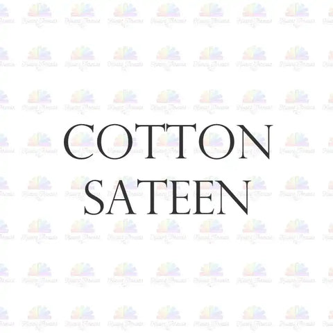 Cotton Sateen Fabric