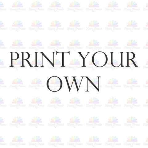 Print your Own Fabric