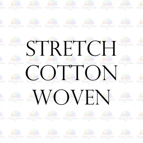 Stretch Cotton woven
