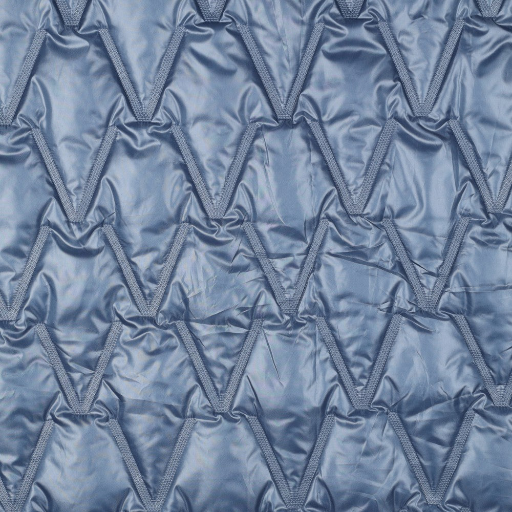 Puffer Jacket Fabric Blue