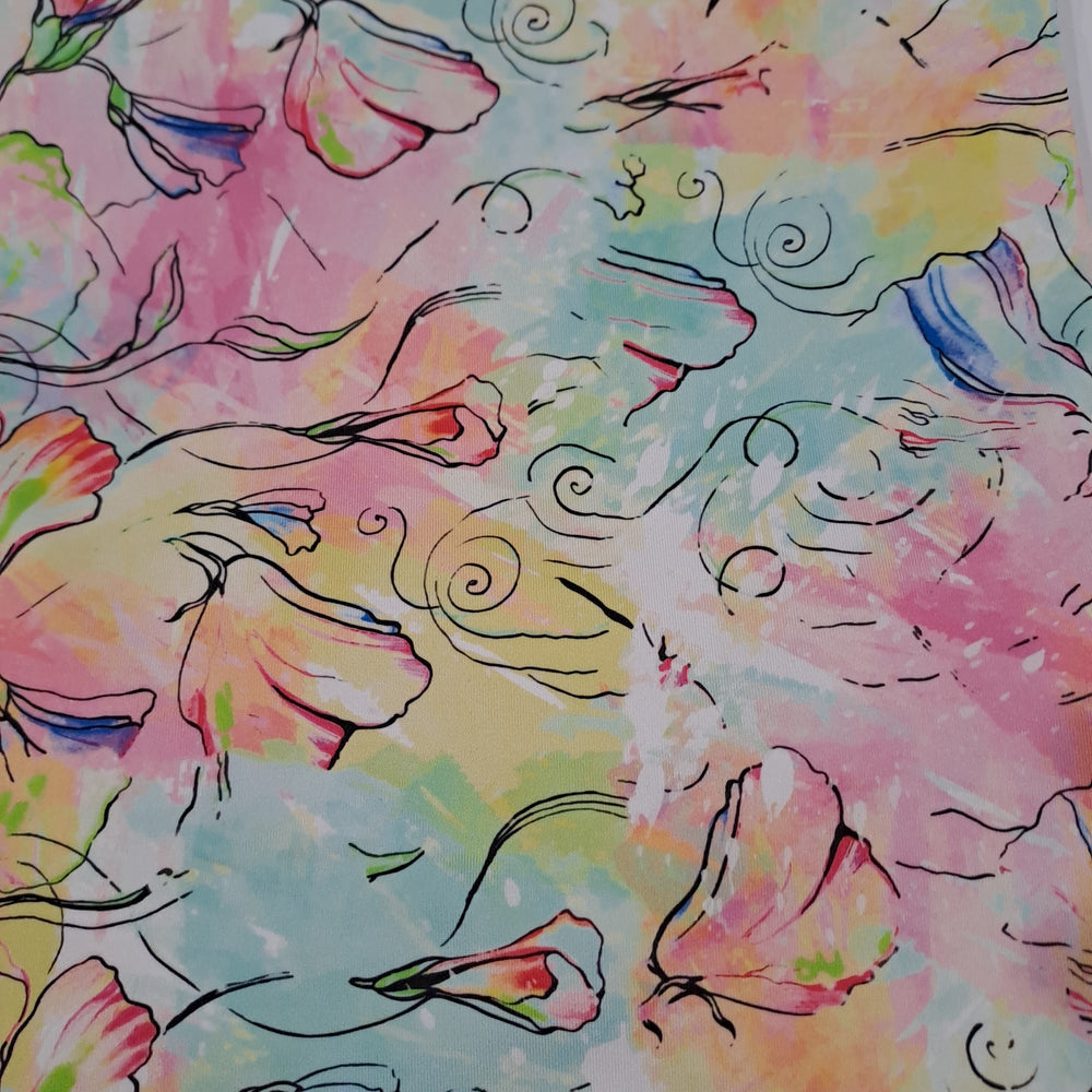 Kwaint Floral Swirl Sports Performance