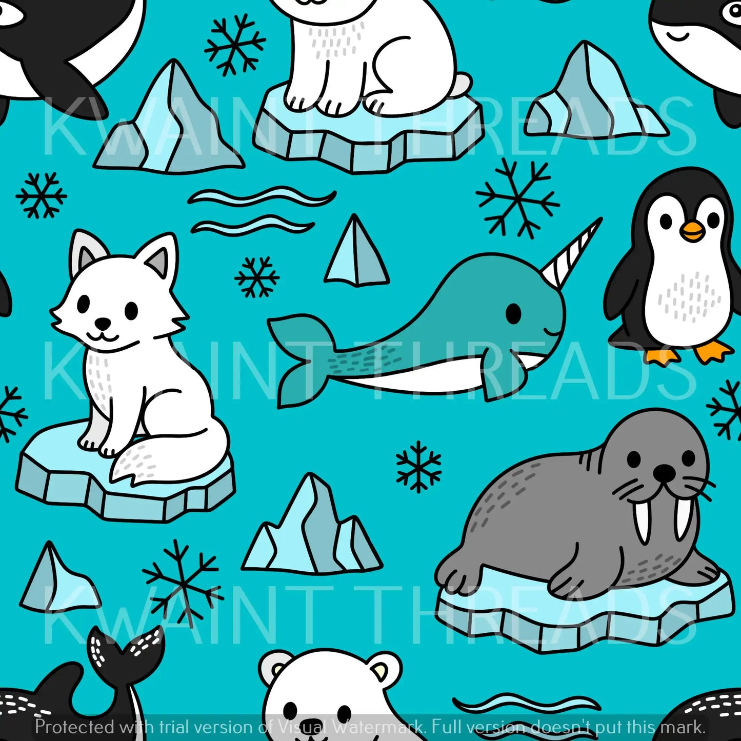 Fabric Mama Arctic Animals Preorder