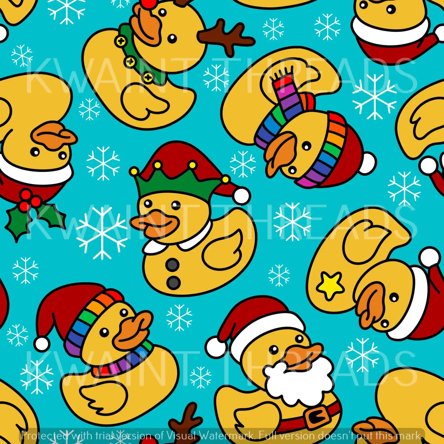 Fabric Mama Christmas Quackers Preorder