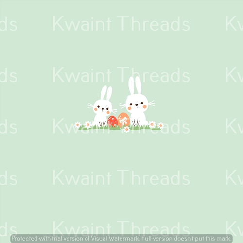 Kwaint Bunny Panel Mint PreOrder