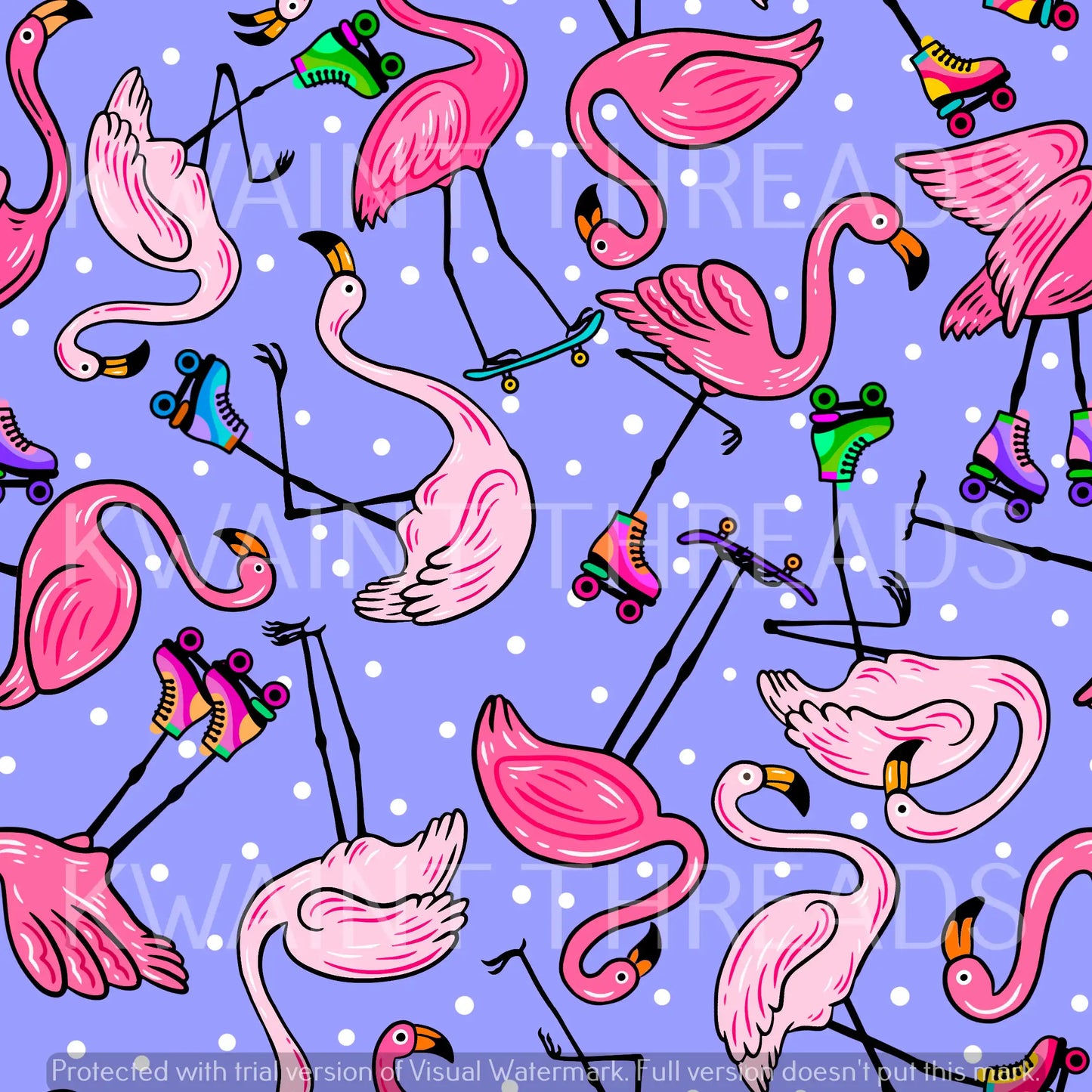 Fabric Mama Funky Flamingos Preorder