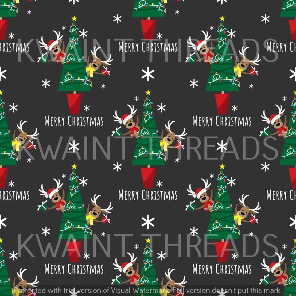 Kwaint Christmas Reindeer Coordinate PreOrder