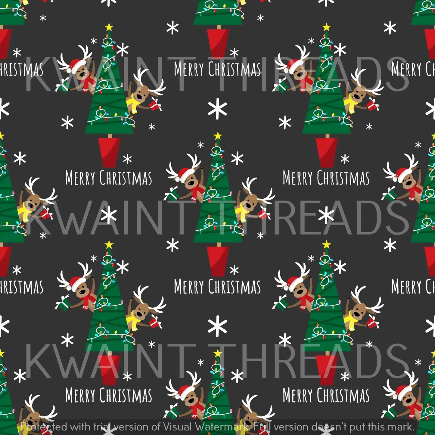 Kwaint Christmas Reindeer Coordinate PreOrder