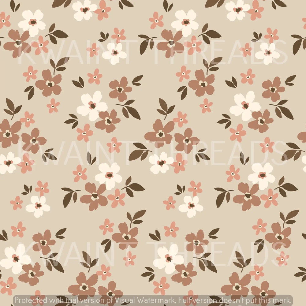 Kwaint Neutral Flowers Preorder