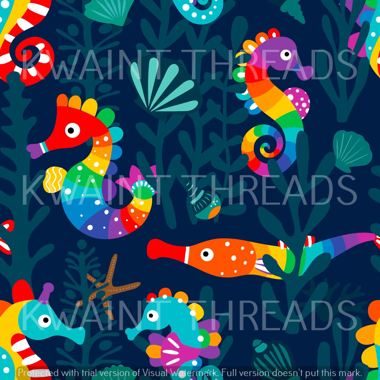 Fabric Mama Seahorse and Seek Preorder