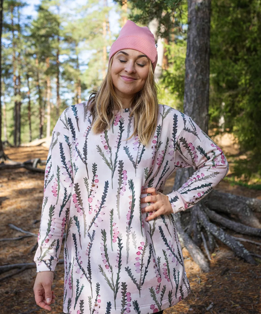 PaaPii Heather Brushed Back French Terry