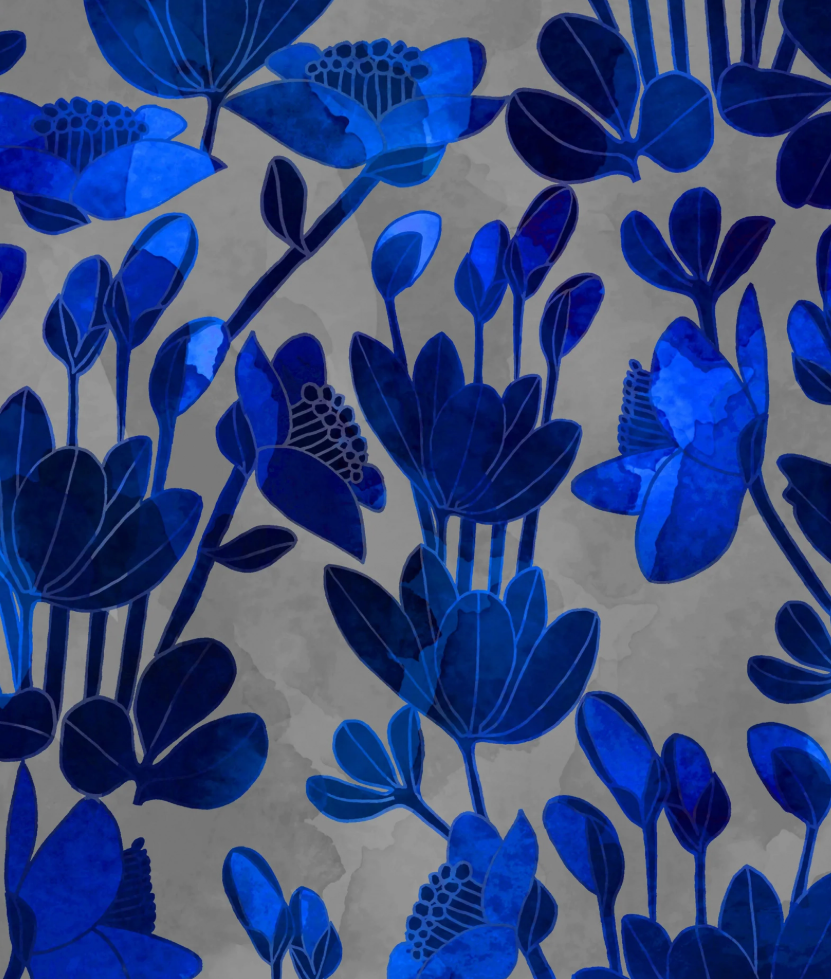 PaaPii Glow Blue French Terry