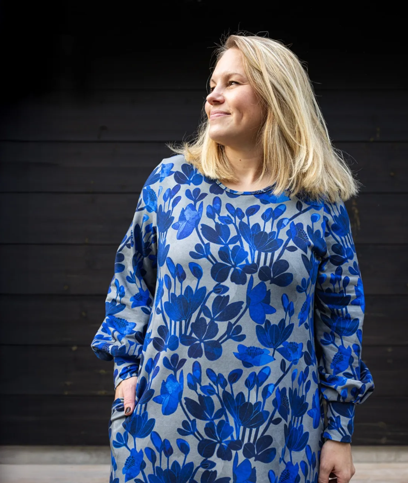 PaaPii Glow Blue French Terry