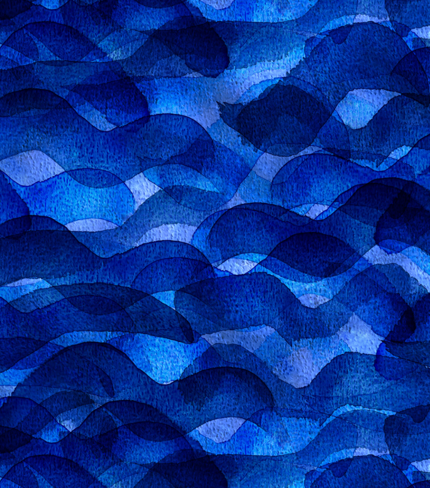 PaaPii Swell Blue Organic Cotton Lycra