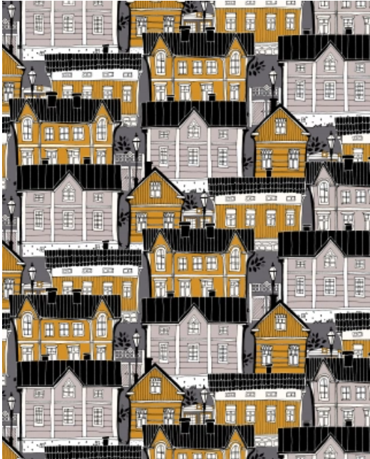 PaaPii  Old Town Ochre Organic Cotton Lycra