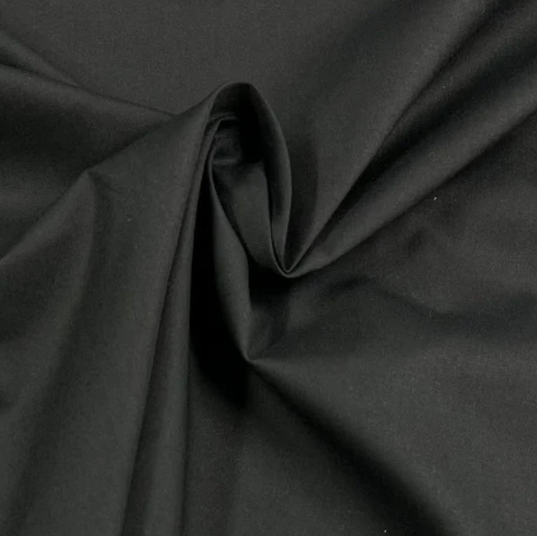 Euro Knit GOTS Black Jersey