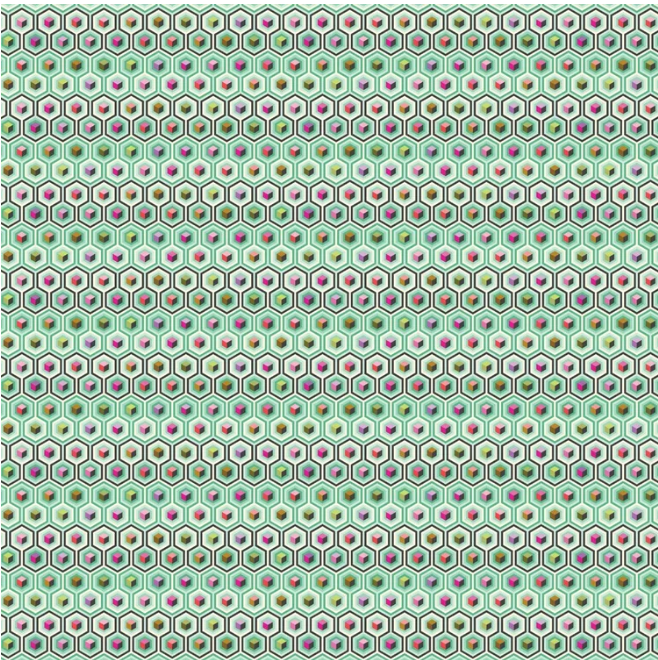 Tula Pink Hex Box Quilting Cotton