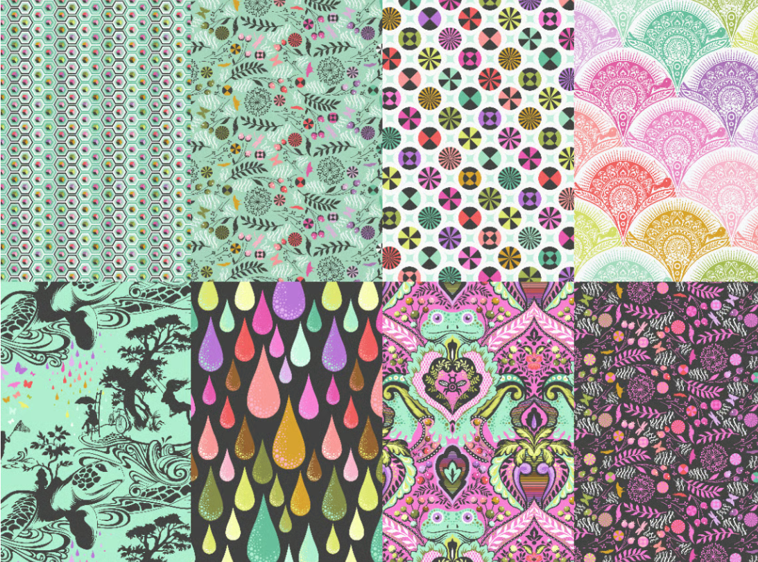 Tula Pink Prince Charming Half Meter Bundle