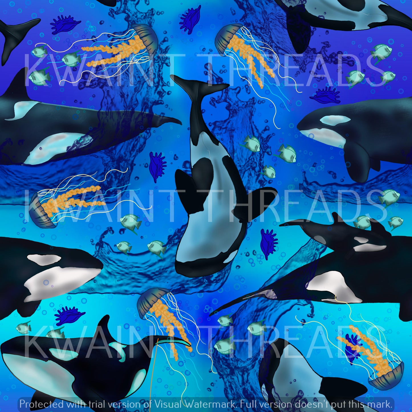 Etched Tranquil Orca Preorder