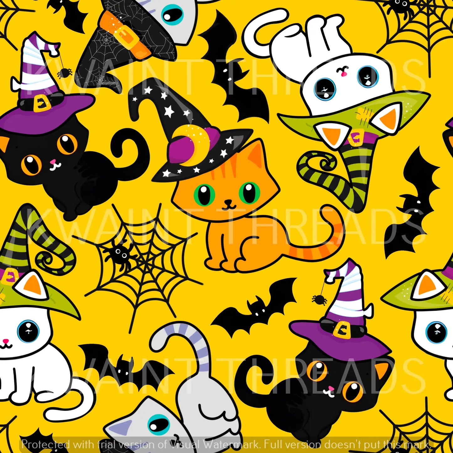 Fabric Mama Creepy Kitties Preorder