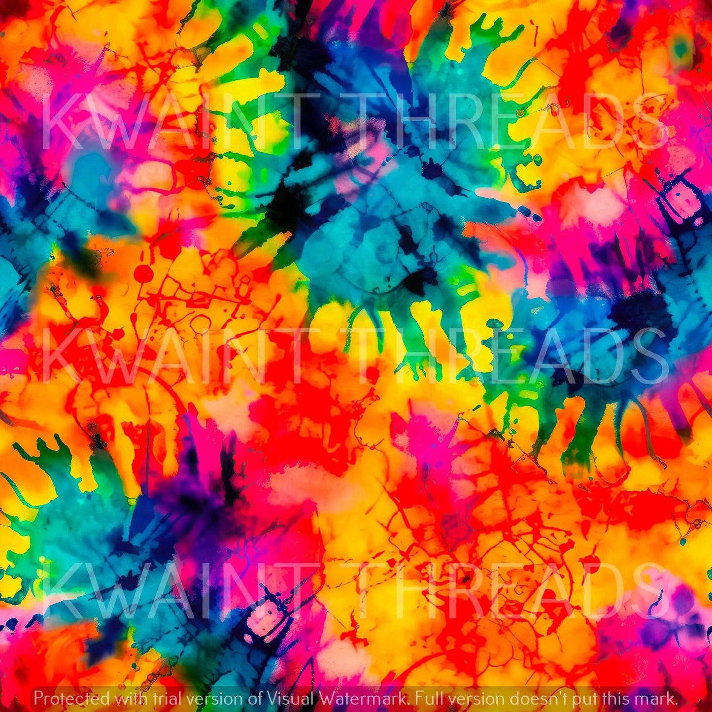 Fabric Mama Rainbow Tie Dye Preorder