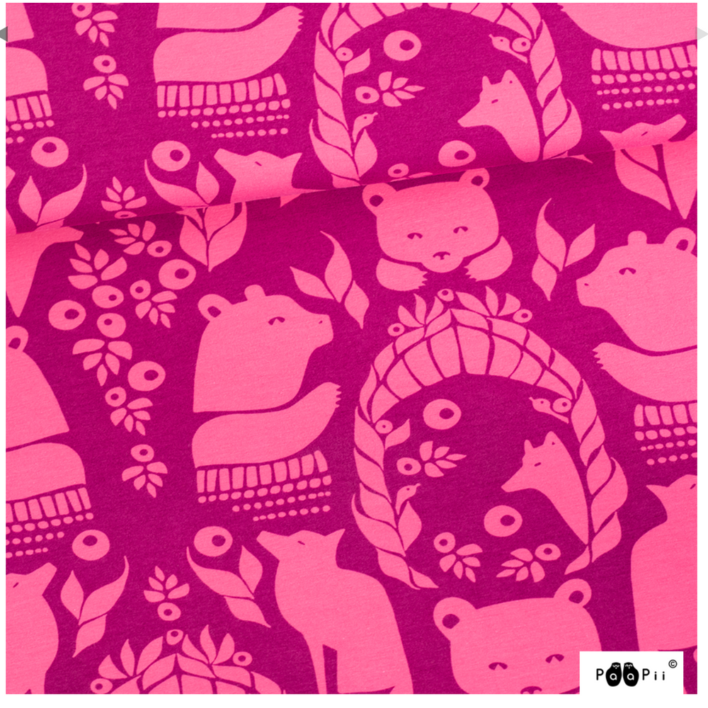 
                      
                        PaaPii Pink Gates of Pohjola Organic Cotton Lycra
                      
                    