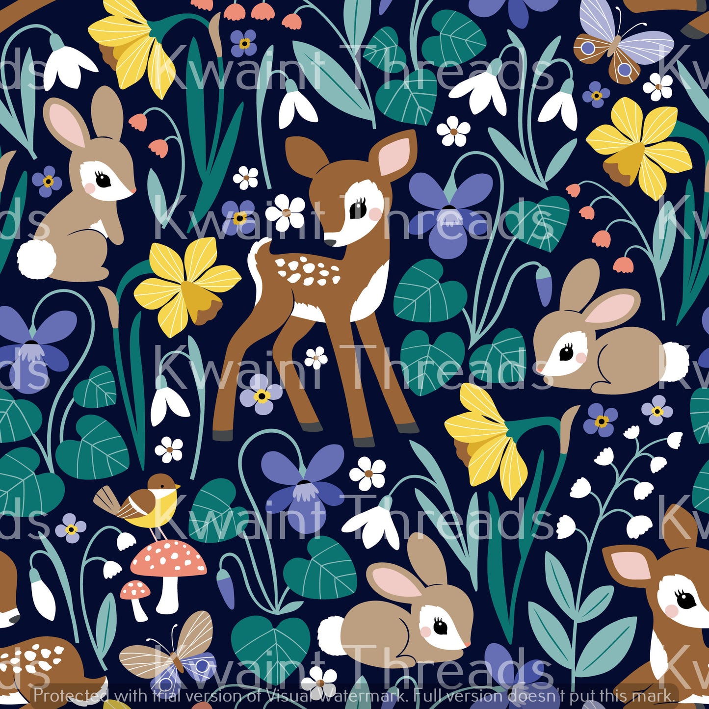 Kwaint Bunny and Deer Preorder