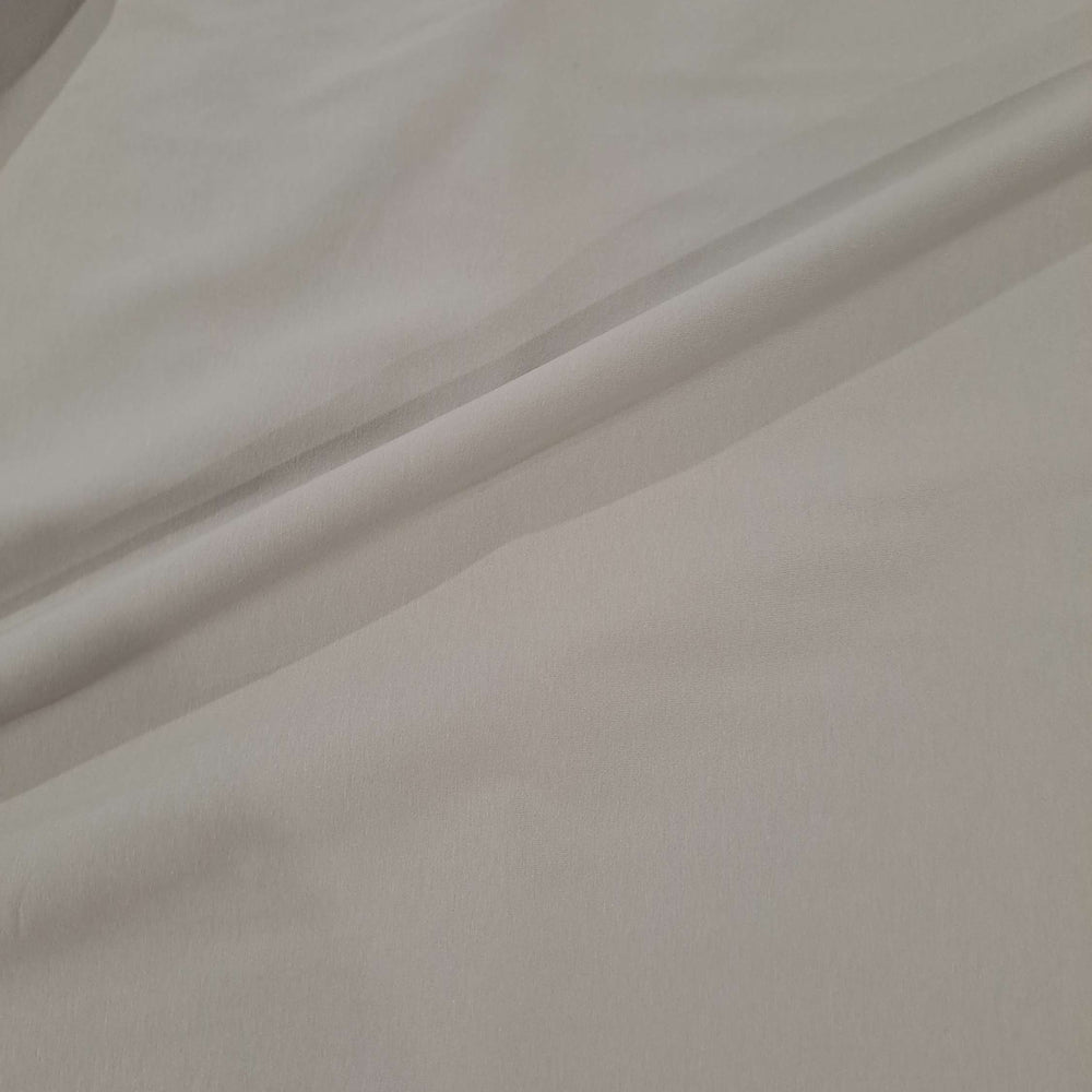 Swafing Grey Solid Cotton Lycra Fabric Knit Fabric Cotton Jersey