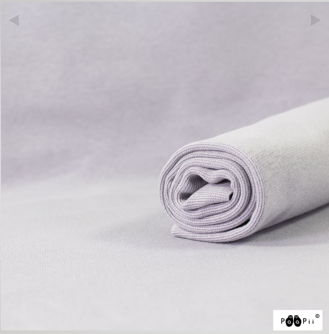 PaaPii Light Grey Organic Ribbing