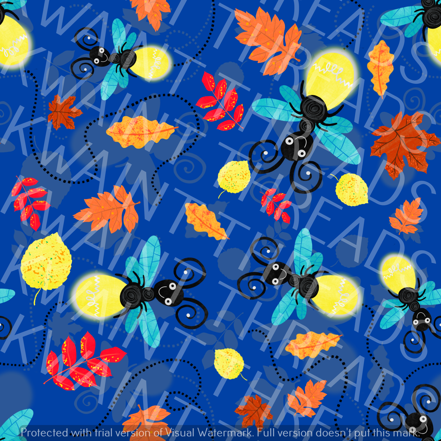Fabric Mama Little Lights Fireflies Fabric On Demand Pre Order