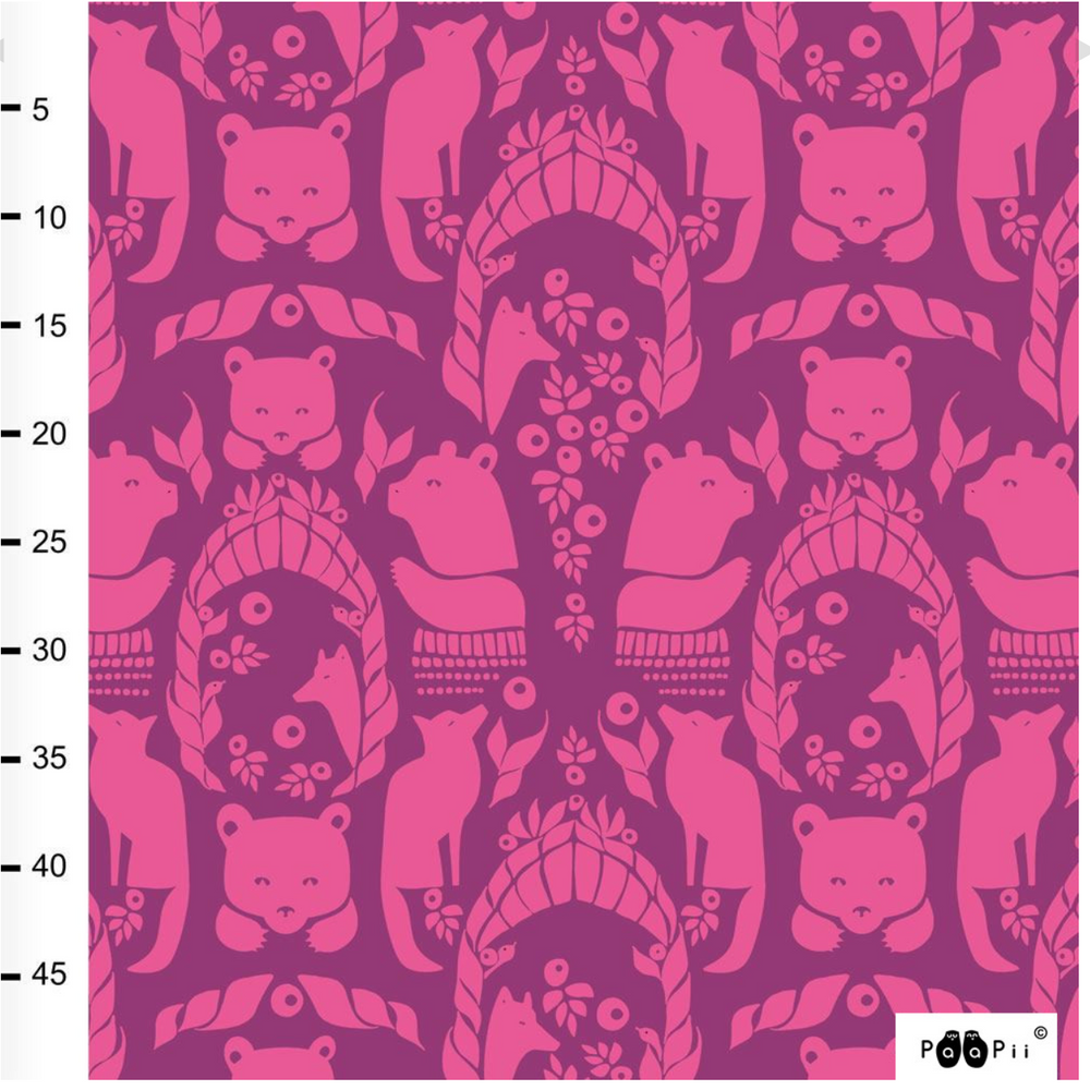 
                      
                        PaaPii Pink Gates of Pohjola Organic Cotton Lycra
                      
                    
