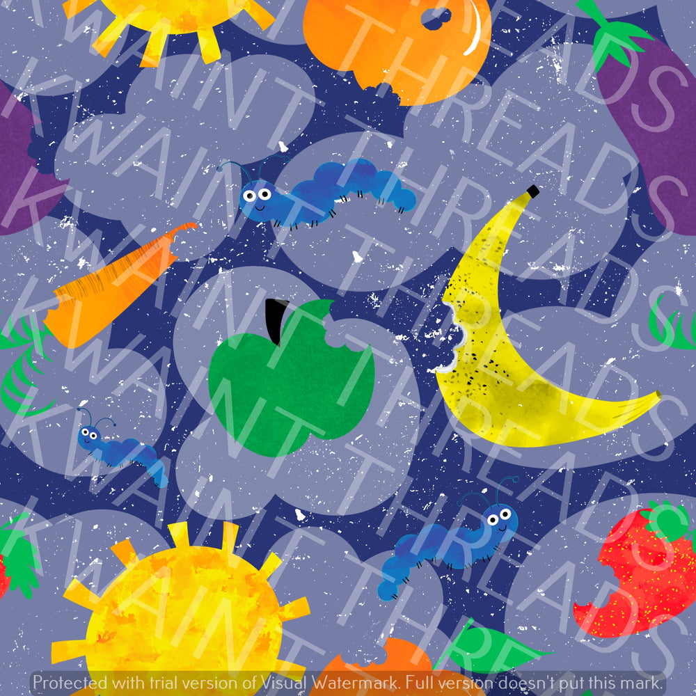 Fabric Mama Munch Munch Fruit Fabric On Demand Pre Order