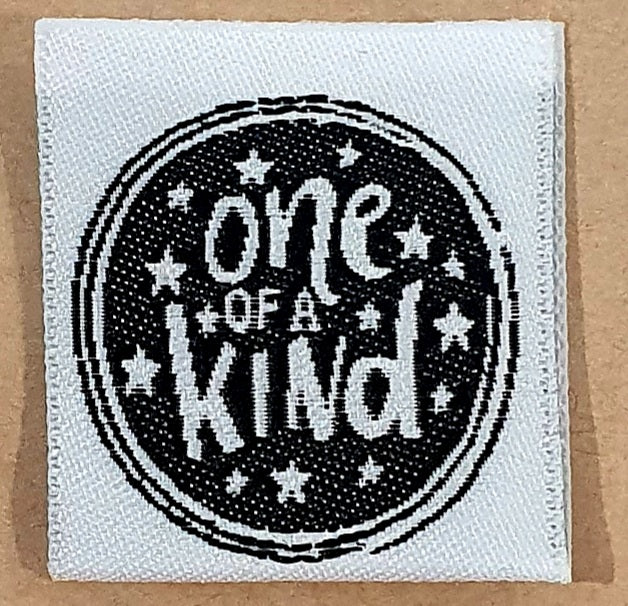 Kwaint Labels One of a Kind Clothing Labels Fold Over Labels