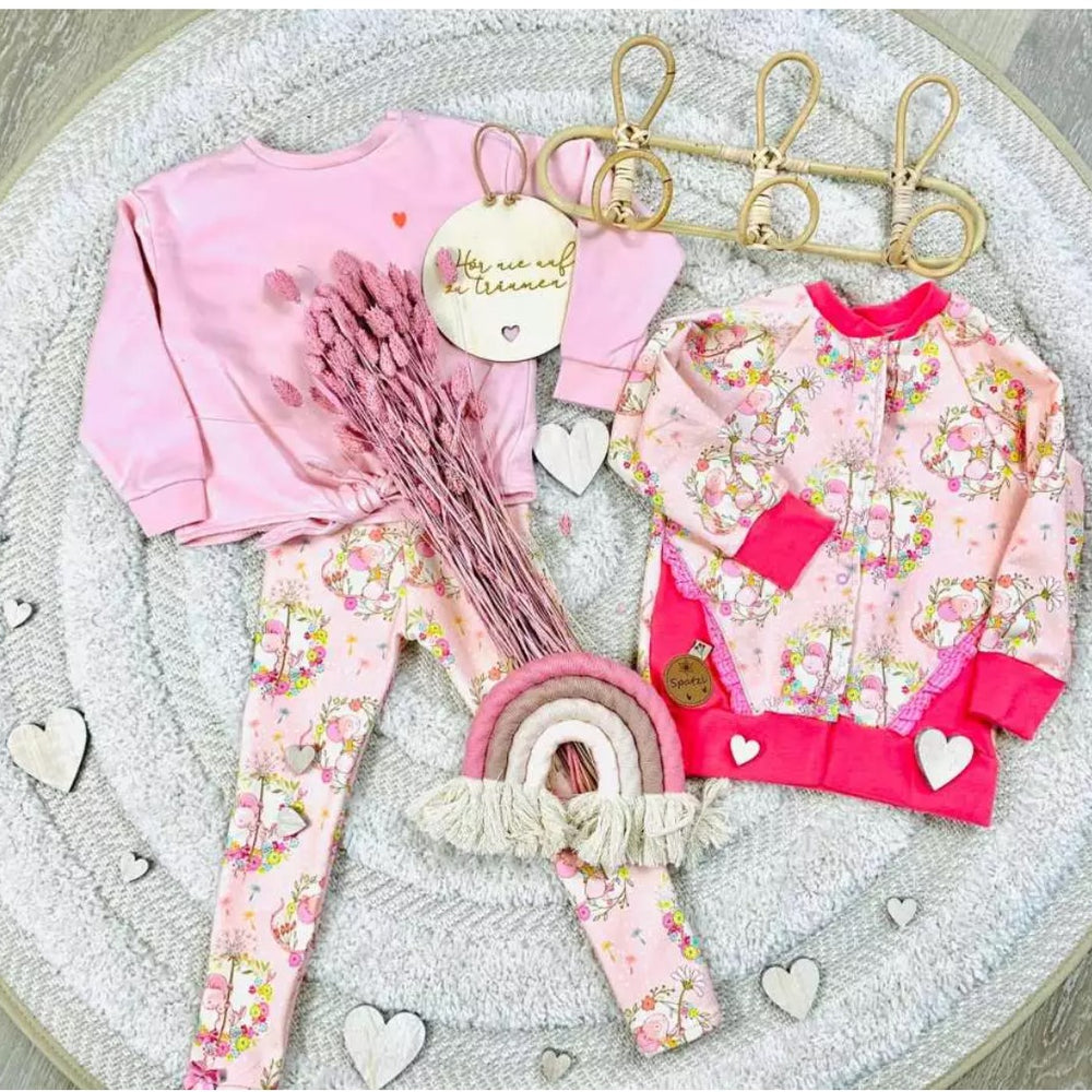 
                      
                        Lillestoff Spring Adventures Pink Organic French Terry Fabric
                      
                    