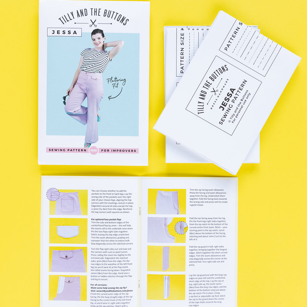 
                      
                        Jessa Pants by Tilly and the Buttons
                      
                    
