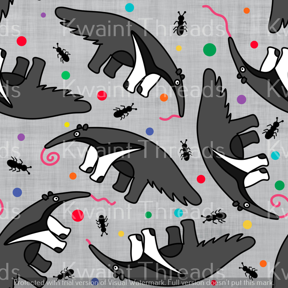 Fabric Mama Ants for Tea anteaters On Demand Pre Order