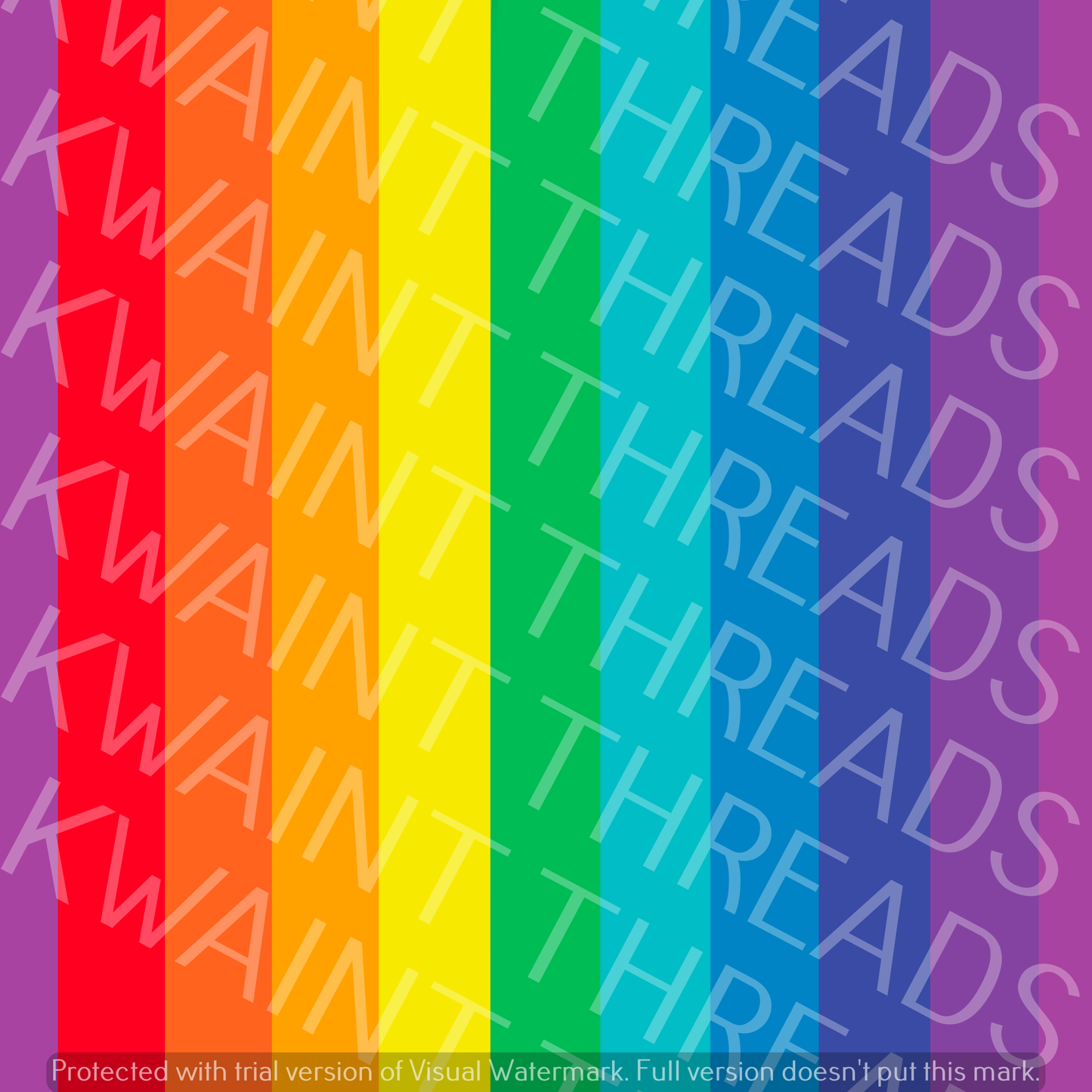 Fabric Mama Coordinate Rainbow Stripes Vertical Fabric On Demand Pre Orde