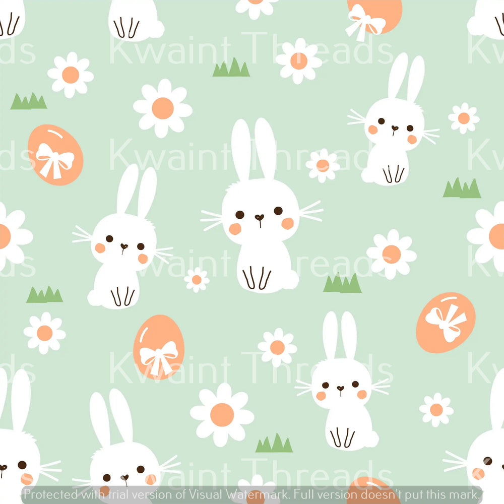 Kwaint Easter Bunnies Mint Preorder