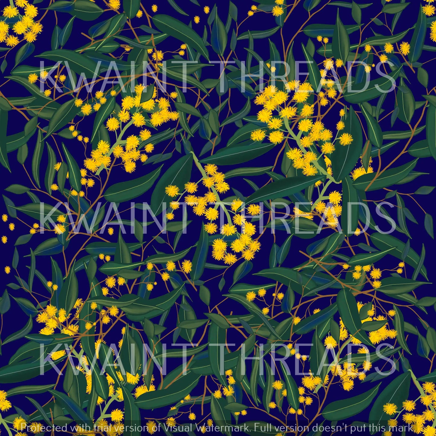 Etched Wattle Navy Preorder