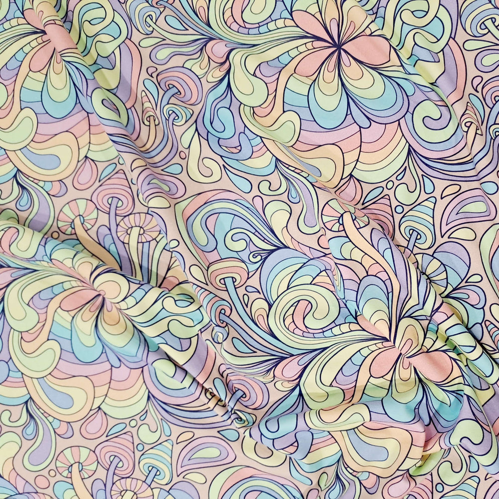 Kwaint Pastel Bonanza Organic Cotton Lycra GOTS 220gsm