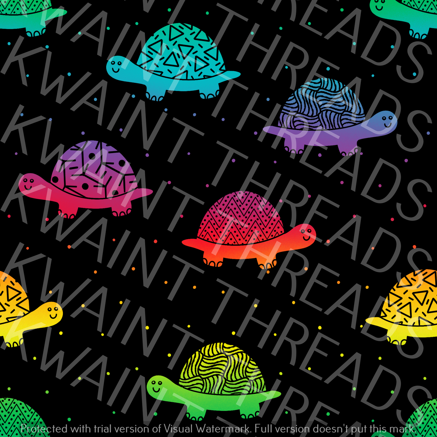 Fabric Mama Go Slow Tortoise Fabric On Demand Pre Order