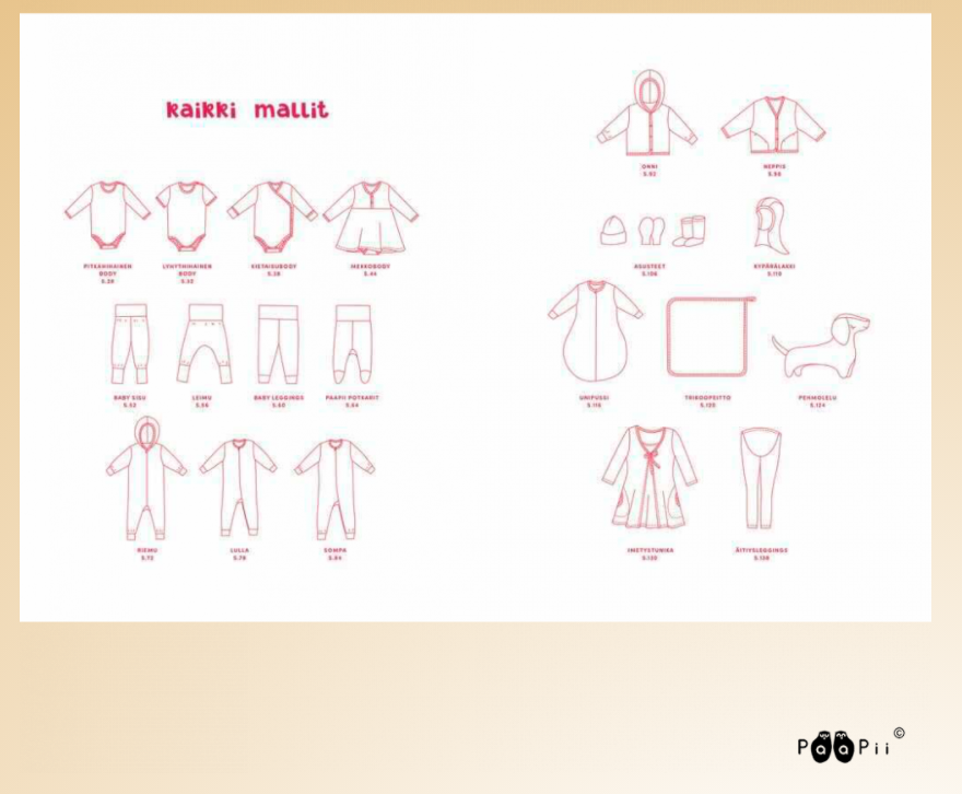 
                      
                        PaaPii Baby Pattern Book English
                      
                    