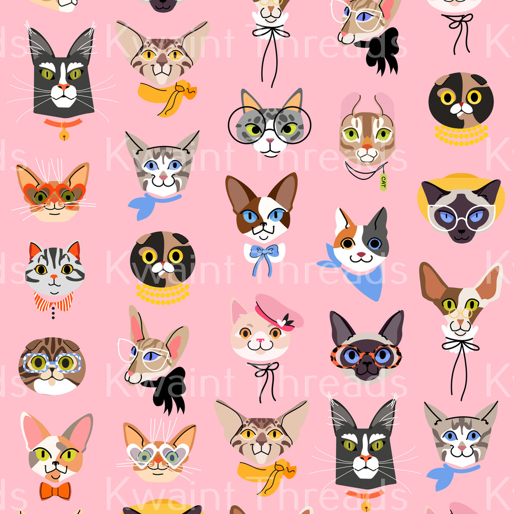 Kwaint Smart Cats Clever Cats Preorder On Demand Printed