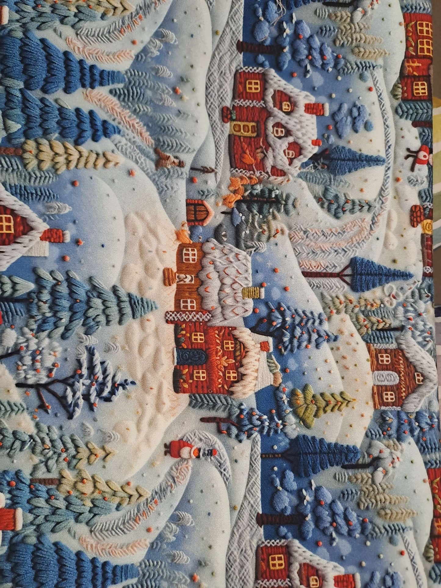 Kwaint Christmas Village Twill