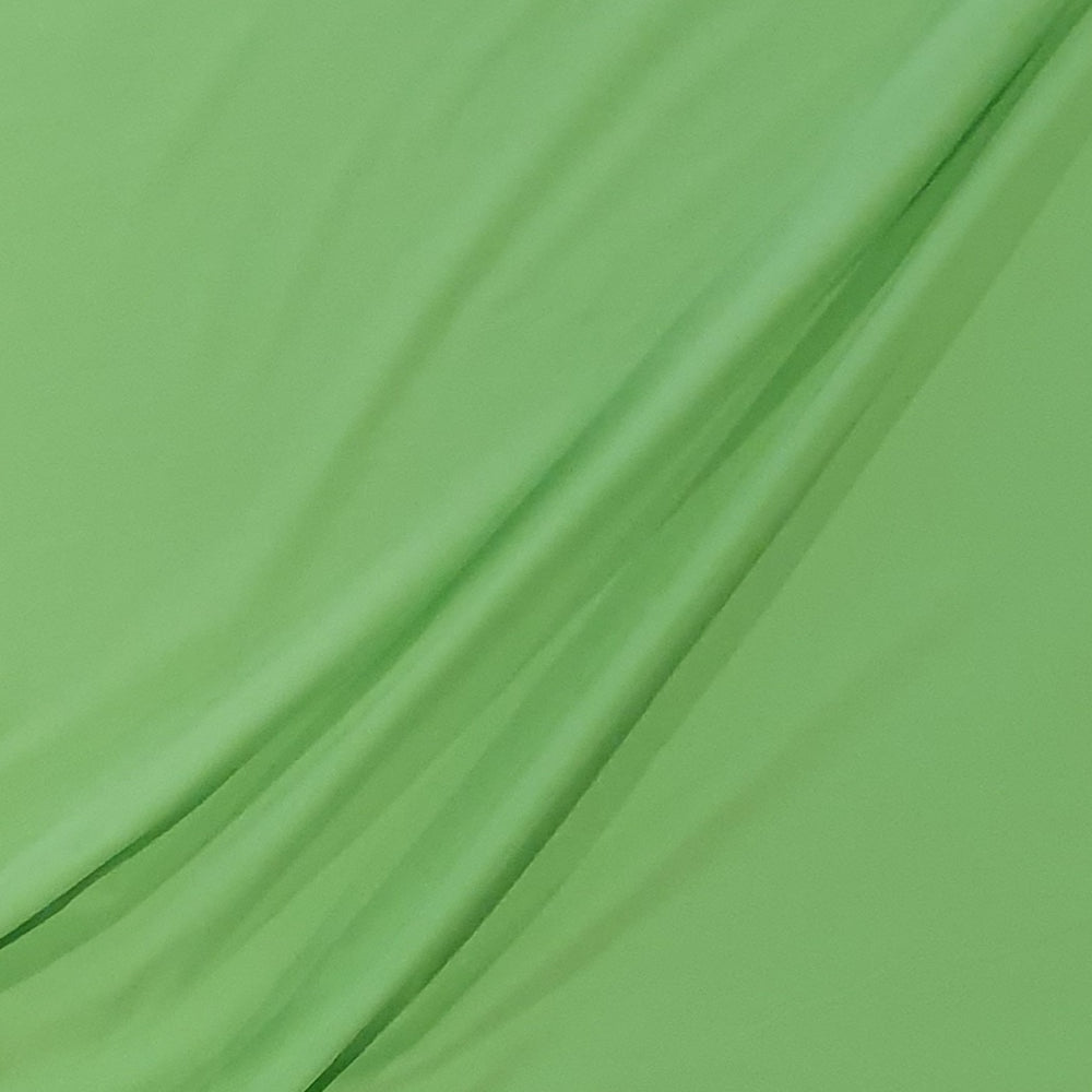 Swafing Light Green Solid Cotton Lycra Fabric Knit Fabric Cotton Jersey