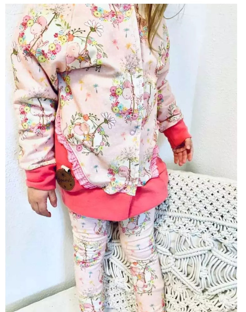 
                      
                        Lillestoff Spring Adventures Pink Organic French Terry Fabric
                      
                    