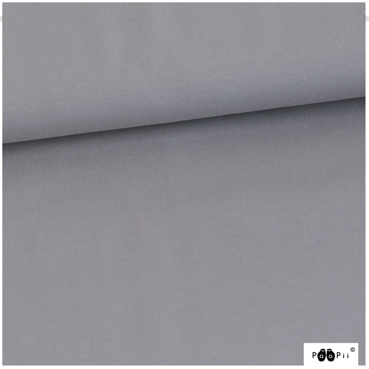 PaaPii Grey Solid Organic Cotton Lycra